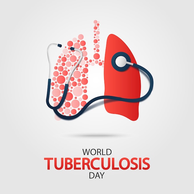 World Tuberculosis Day. Health banner