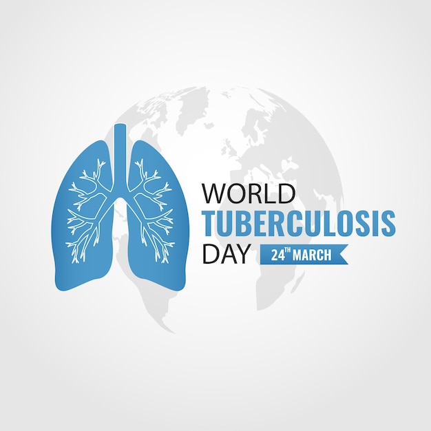 World Tuberculosis Day. Health banner