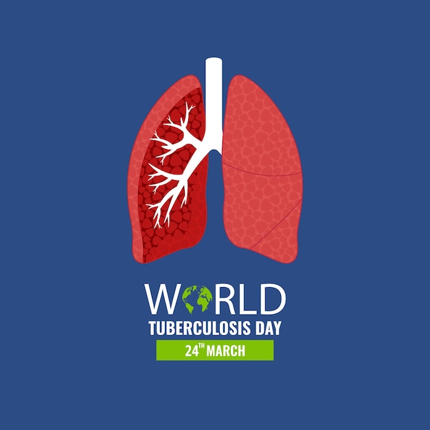 World tuberculosis day. health banner