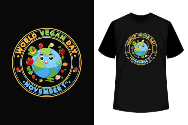 World vegan day november 1 t shirt