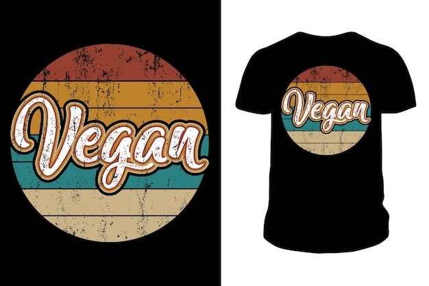 World vegan day tshirt design illustrazione tipografia stampa vettoriale