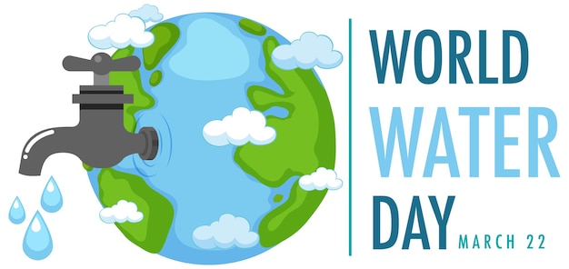 World water day icon