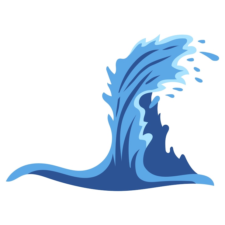 Vector world water day illustration