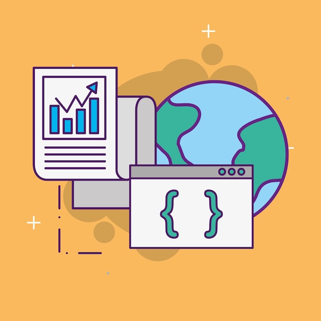 Statistiche di documenti di codifica del sito web mondiale