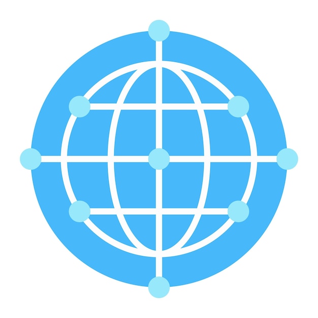 Vector world wide icon