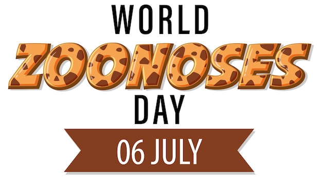 world zoonoses day poster design