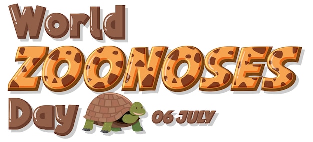 world zoonoses day poster design