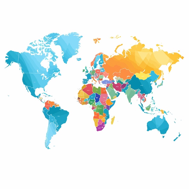 Vector worldmap