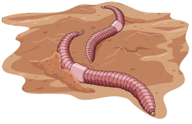 Earthworm Clipart Images - Free Download on Freepik