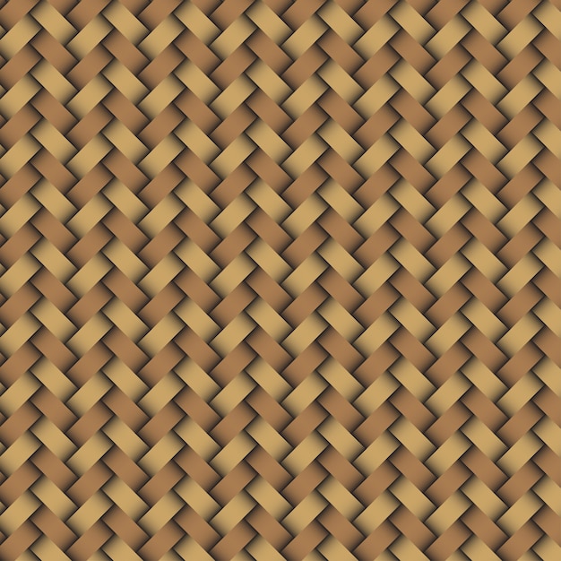 Vector woven wood pattern 2