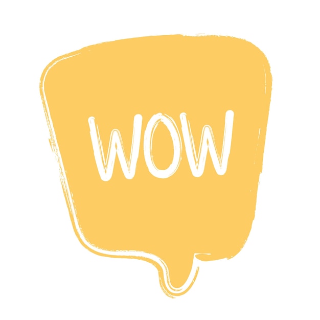 Wow phrase design element