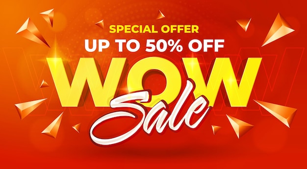 Wow sale special offer up to percent off