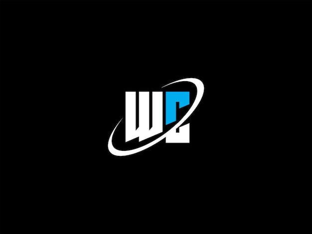 Логотип Wp на черном фоне