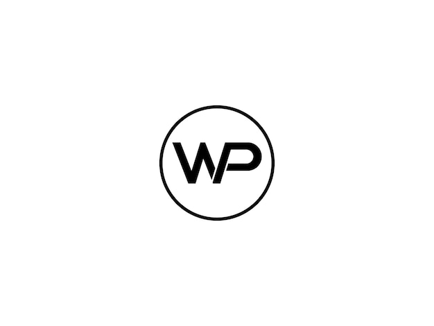 Vector wp-logo-ontwerp