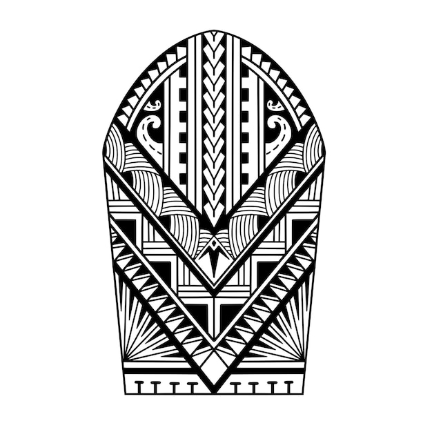 Premium Vector  Wrap around arm polynesian tattoo design pattern  aboriginal samoan illustration eps10