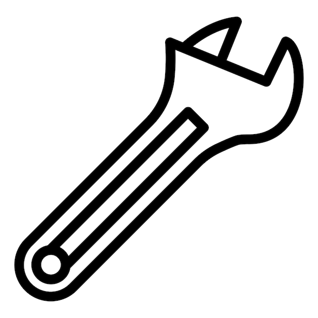 Wrench Icon Style