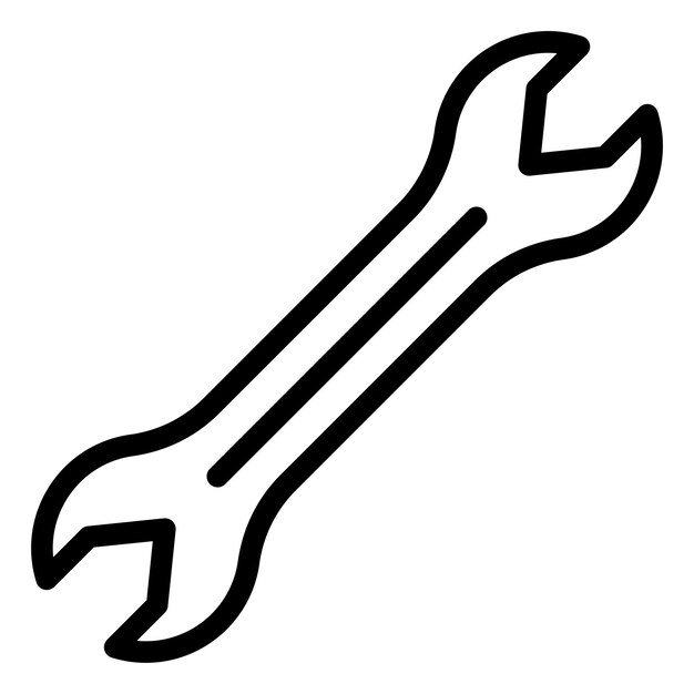 Wrench Icon Style