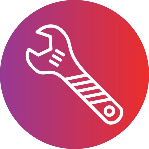 Wrench Icon Style