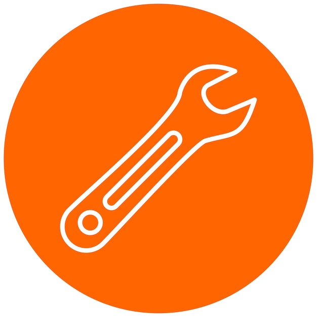 Wrench Icon Style