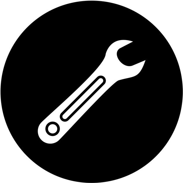 Wrench Icon Style