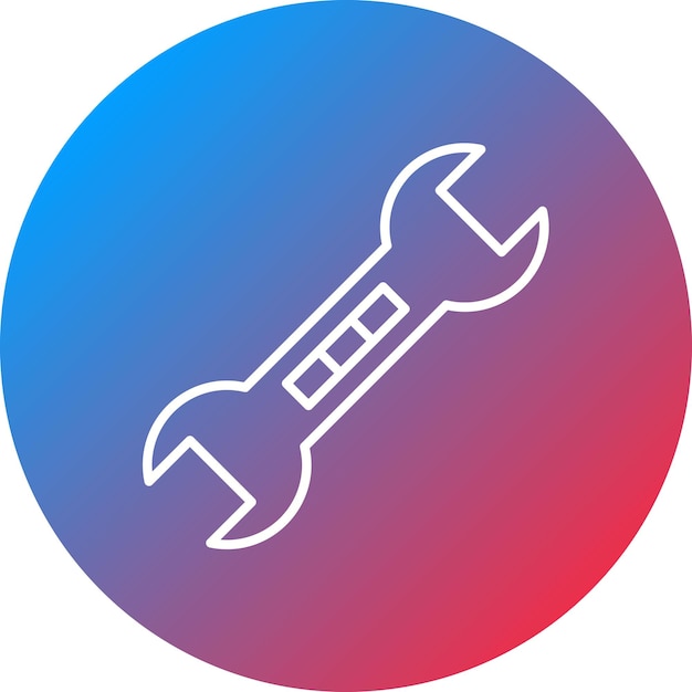 Wrench icon vector image Can be used for Business Startup