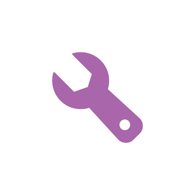 Wrench icon vector ontwerp sjablonen