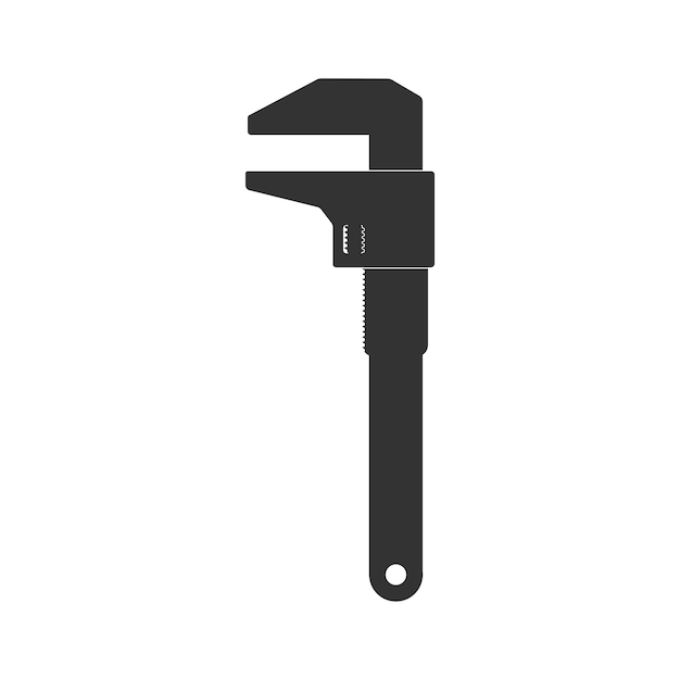 Wrench icon vector