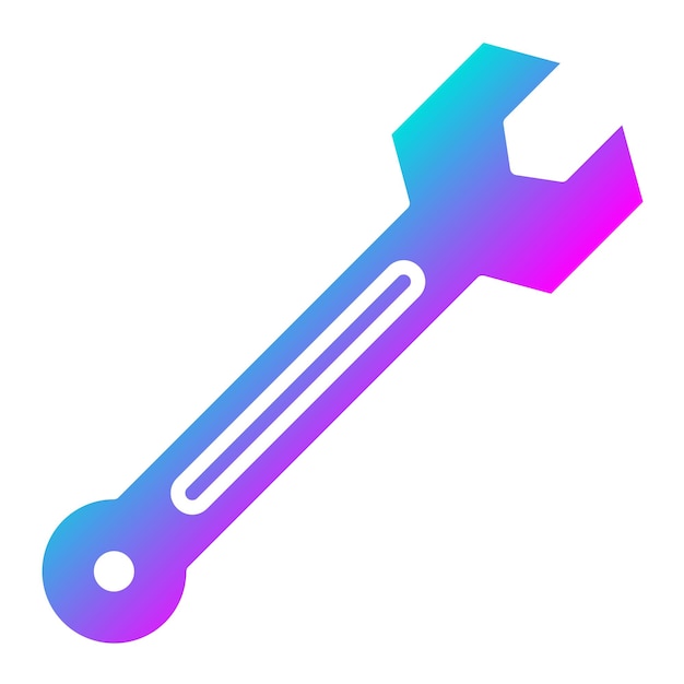 Wrench vector icon Can be used for Car Repair iconset