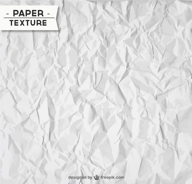 Vector wrinkled paper texture