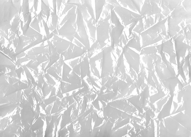 Vector wrinkled plastic wrap texture