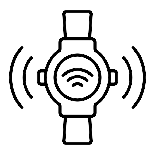 Wristwatch Icon Style