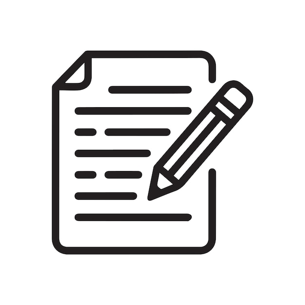 ドキュメントを書くアイコン