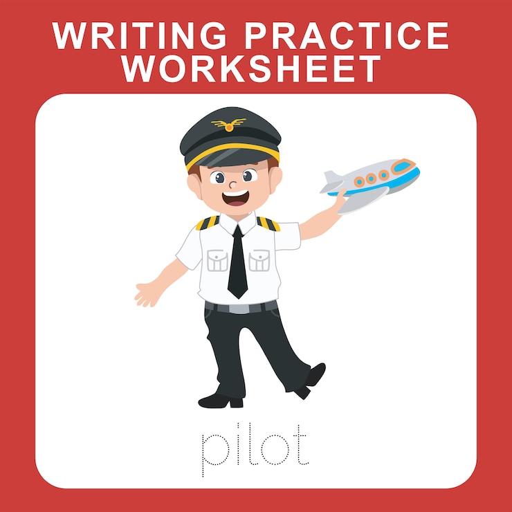 Vector writing practice worksheet. educational printable sheet for children. exercises lettering game for k