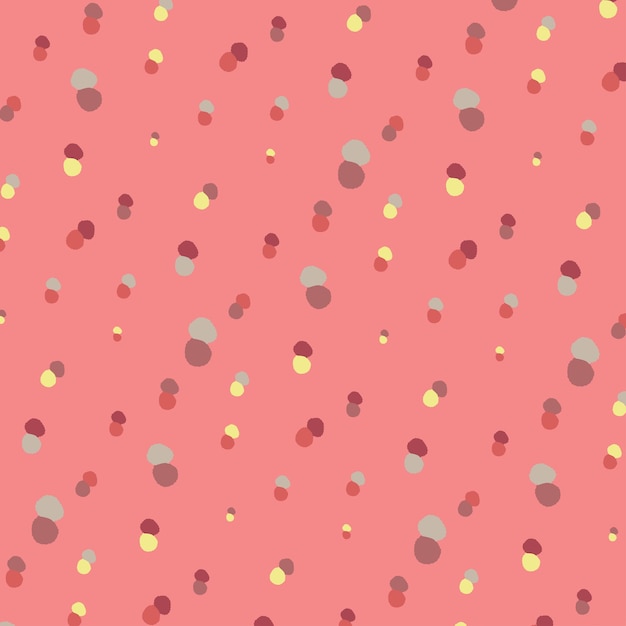 Vector wry polka dot