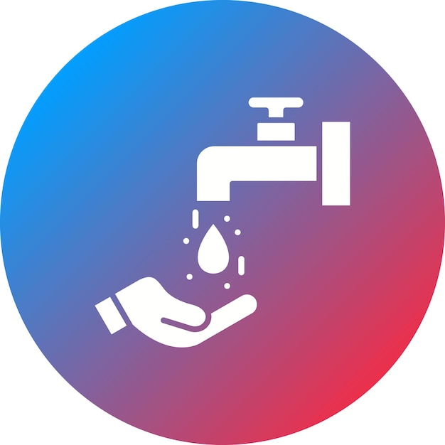 Wudu icon vector image can be used for ramadan