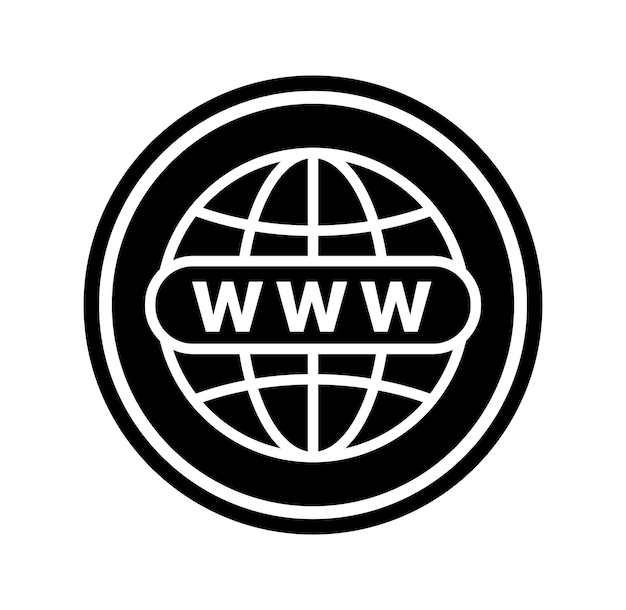 WWW Internet Globe-raster