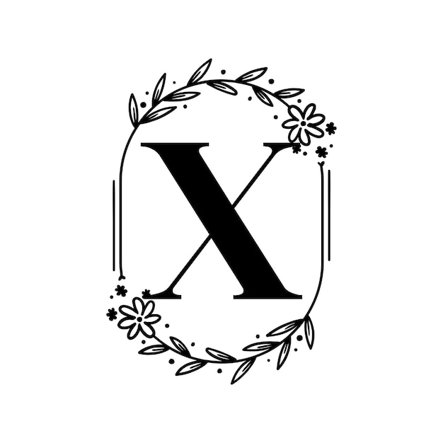 Vector x letter logo