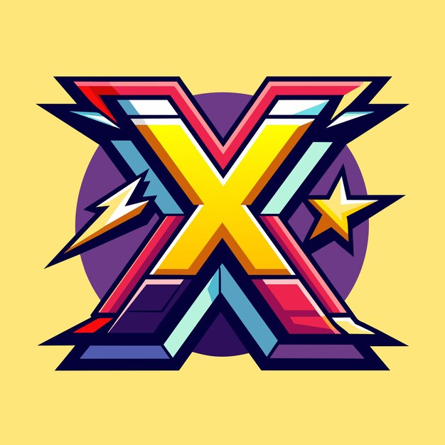 Vector x logo