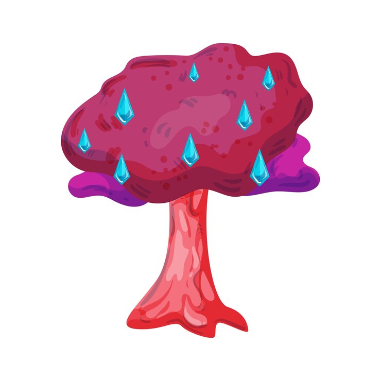 Vector xafantasy tree