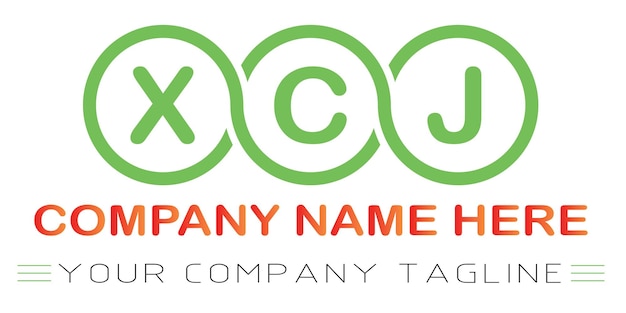 XCJ brief logo ontwerp