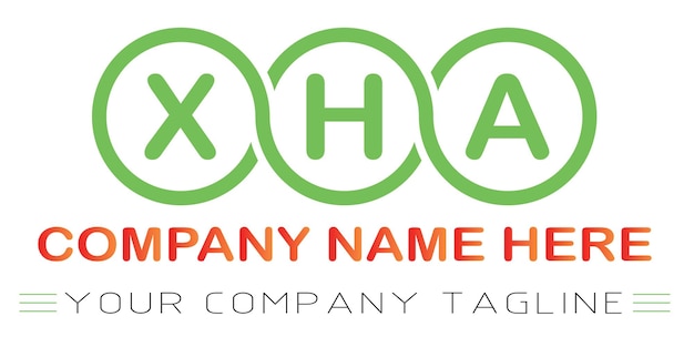 XHA brief logo ontwerp