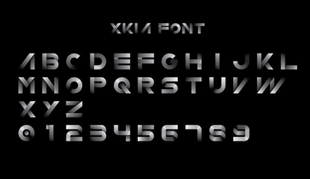 Xkiaフォントグラディエント