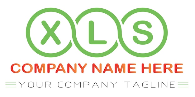 XLS Letter Logo Design