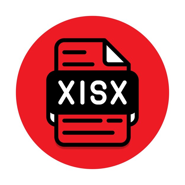 xlsx file type icon files or icons symbol format with a black fill outline style and background