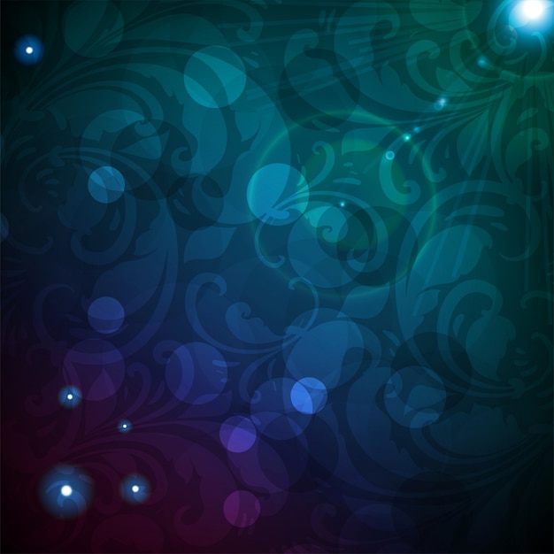 Xmas bright abstract blue modern