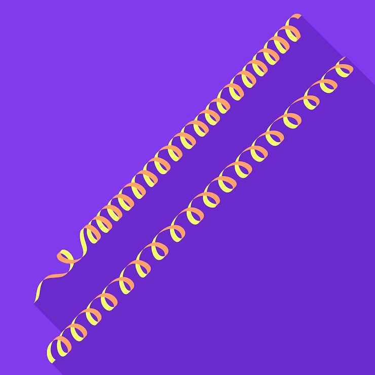 वेक्टर xmas serpentine icon flat illustration of xmas serpentine vector icon for web design