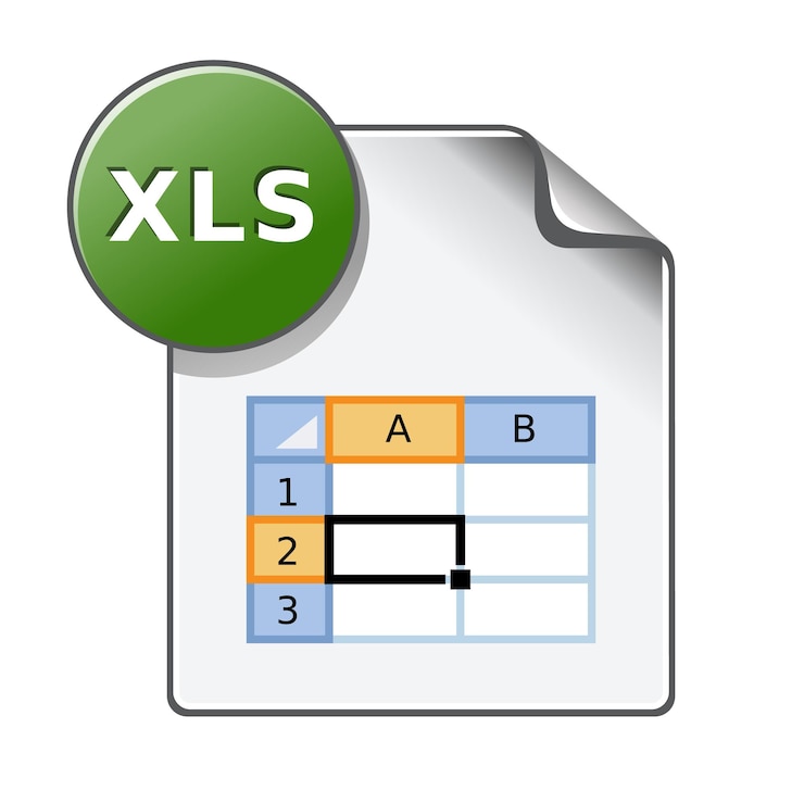 Vector xml file format icon color vector illustration
