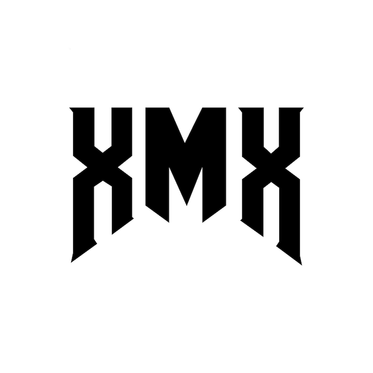 Vector 科技公司的x字母标志设计xmx标志设计黑白颜色组合xmx标志xmx向量xmx设计xmx图标xmx字母xmx排版logo设计