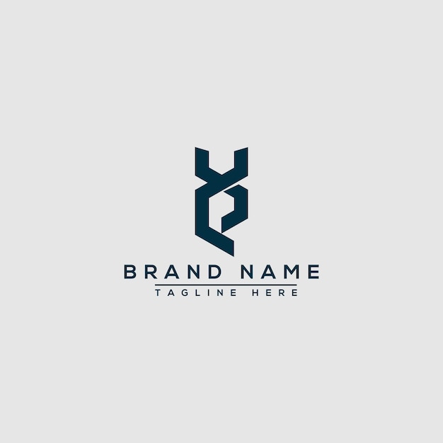 XP Logo ontwerp sjabloon Vector grafische branding Element.