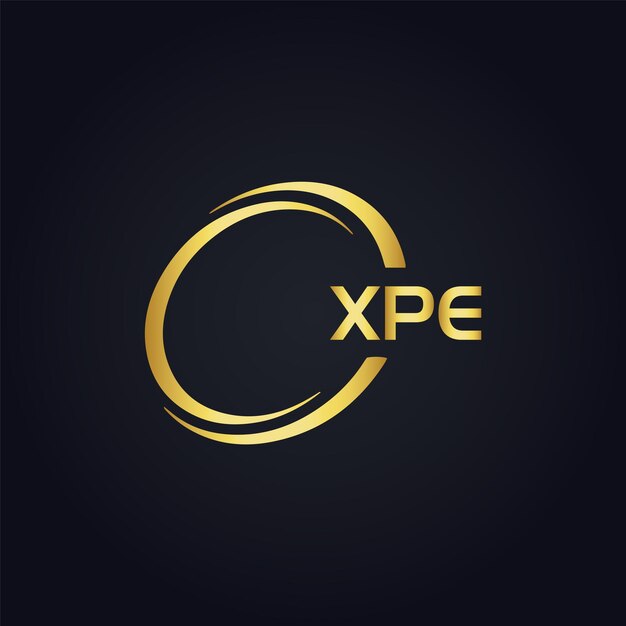 XPE logo X P E ontwerp Witte XPE brief XPE X P E brief logo ontwerp X P E letter logo ontwerp in